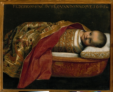 Ritratto di Federico Ubaldo della Rovere neonato